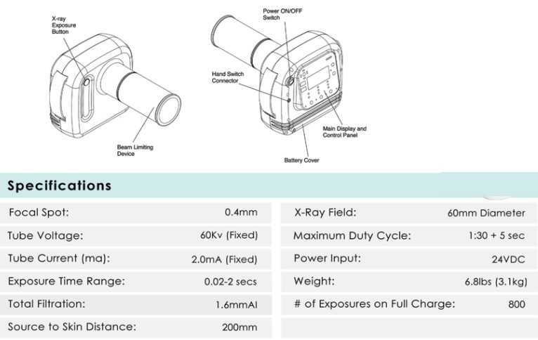 X-Vision Portable Handheld X-Ray