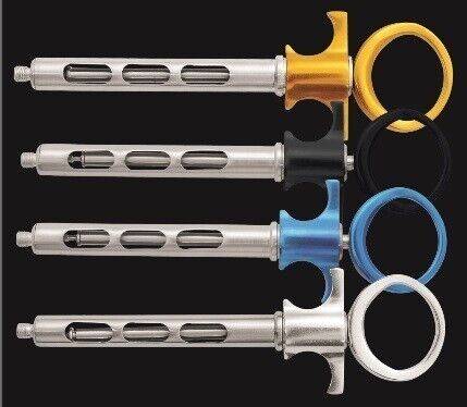 Aspirating Syringes with Aluminium Handle