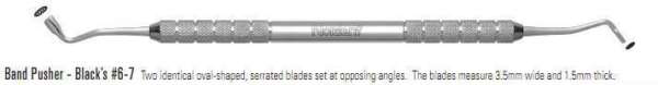 Band Pusher - Black - Nordent