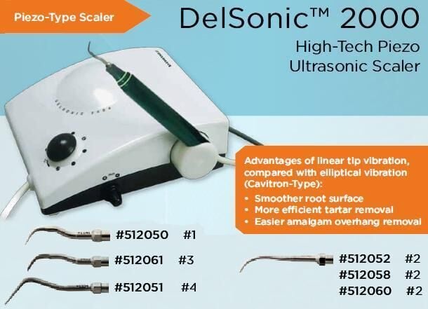 Delsonic 2000 Piezo Scaler - Deldent