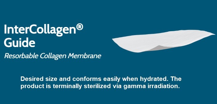 InterCollagen Guide resorbable collagen membrane