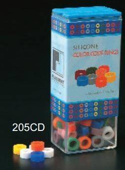 Large Color Code Rings Silicone
