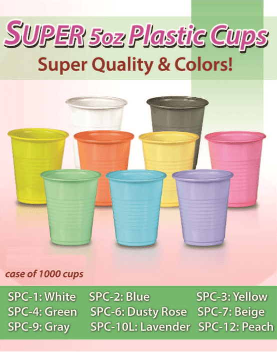 Super 5oz Plastic Drinking Cups